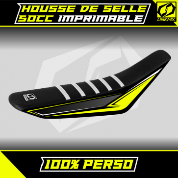 Housse de selle 50cc imprimée perso