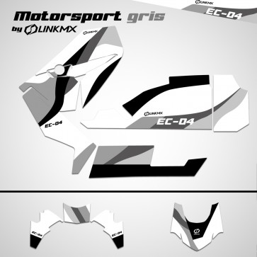 Kit Déco Motorsport gris BMW CE-04