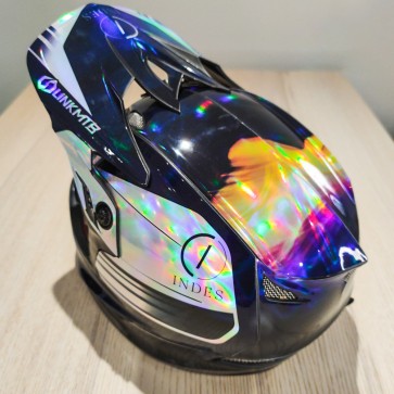 kit déco Casque MTB intégrale 100% perso
